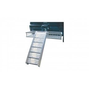 Aluminium loading ramp / drive-on ramp foldable