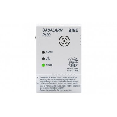 AMS Gas Alarm P100 3