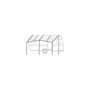 Basic Frame for Sun Canopy