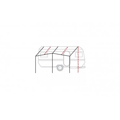 Basic Frame for Sun Canopy 1