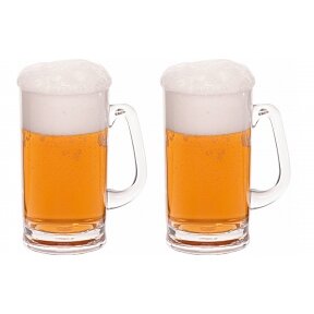 Berger Plastic Beer Glass, Set of 2