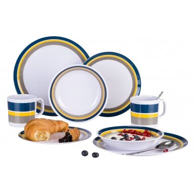 Berger New Alondra Melamine Tableware Set 8 pcs