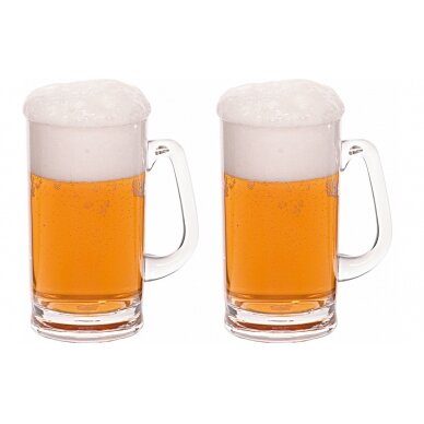 Berger Plastic Beer Glass, Set of 2