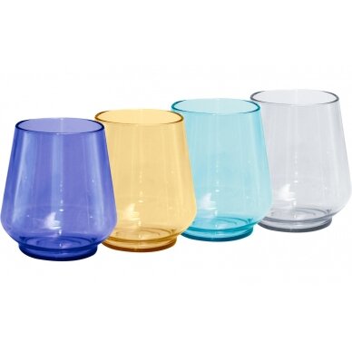 Berger Tritan Fiori tumblers, set of 4