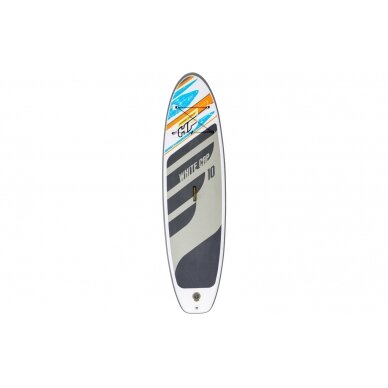 Bestway White Cap SUP inflatable stand-up paddling board incl. paddle and air pump 3