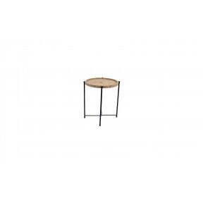 Bo-Camp Carnaby side table 32 x 32 x 36 cm beige