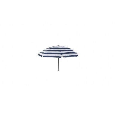 Bo-Camp parasol striped 165 cm blue / white