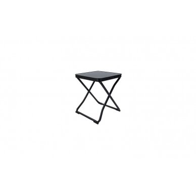 Bo-Camp stool foldable with attachment black 4