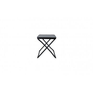 Bo-Camp stool foldable with attachment black 7