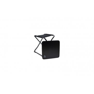 Bo-Camp stool foldable with attachment black 8