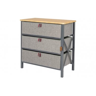 Bo-Camp Urban Outdoor Northwood Cupboard with 3 Drawers