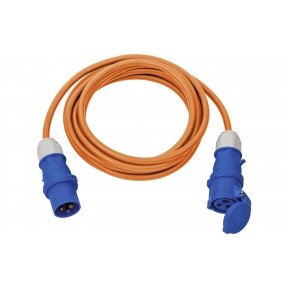 Brennenstuhl Caravan extension cable plug and coupler orange