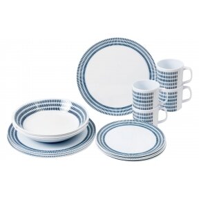 Brunner Bluebay melamine set 16 pcs.