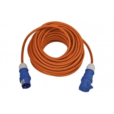 Brennenstuhl Caravan extension cable plug and coupler orange 10