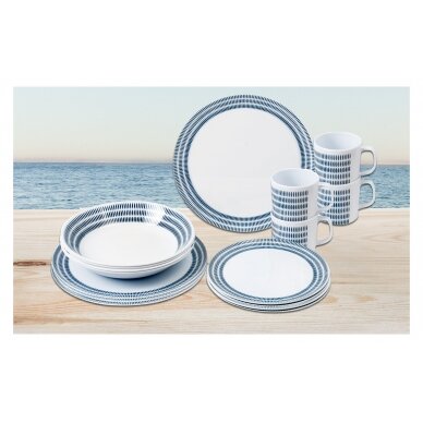 Brunner Bluebay melamine set 16 pcs.