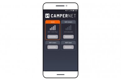 Campernet folijos antena WiFi / LTE stogo antena ir maršrutizatorius kaip pilnas komplektas 2