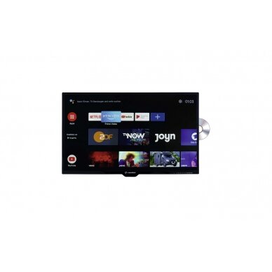 Caratec Vision wide angle TV with DVB-T2 HD DVB-S2 and DVD player 4