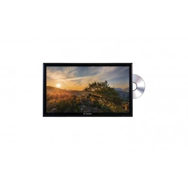 Caratec Vision wide angle TV with DVB-T2 HD DVB-S2 and DVD player