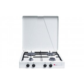 CF Parker 4-burner gas cooker with ignition fuse