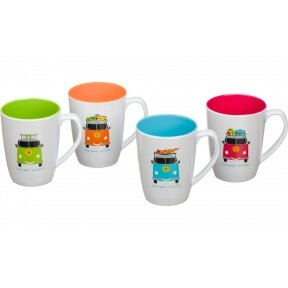 Cups 4-piece set Campers Smiles