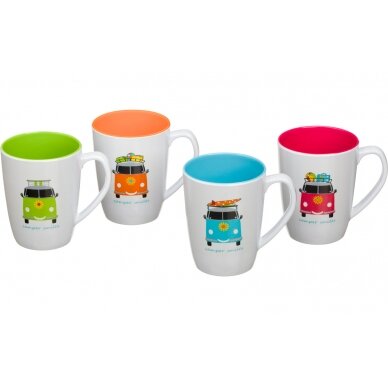 Cups 4-piece set Campers Smiles