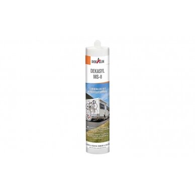 Dekalin Dekasyl MS-8 MS polymer window adhesive 290 ml black 1