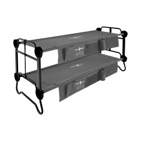 Disc-O-Bed Bunk Bed L Anthracite