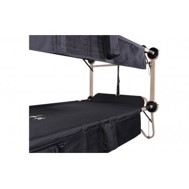 Disc-O-Bed 2XL Camping Bunk Bed incl. Side Pockets 5