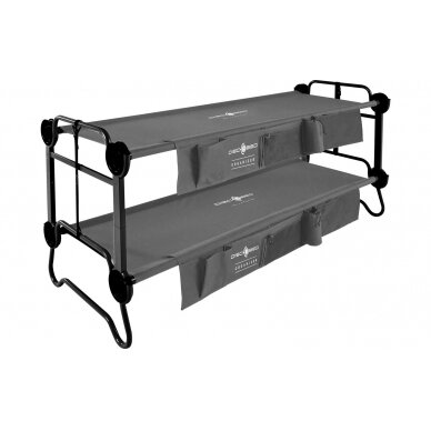 Disc-O-Bed Bunk Bed L Anthracite