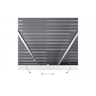 Dometic PerfectWall Wall Awning PW 1100 White 21