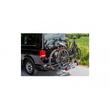 Eufab Premium 2 Plus bicycle carrier for trailer hitch 1