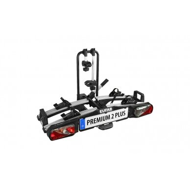 Eufab Premium 2 Plus bicycle carrier for trailer hitch