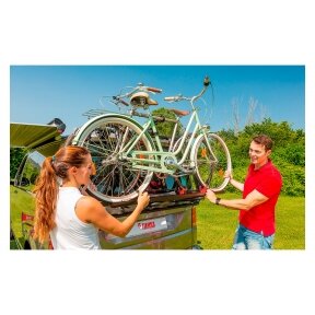 Fiamma Carry Bike bicycle carrier for VW T5/T6 with tailgate