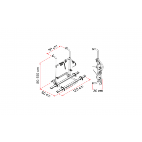 Fiamma Carry Bike Pro bicycle carrier