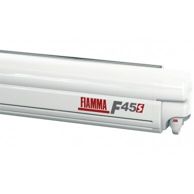 Fiamma F45s Awning Polar White Royal Grey 1