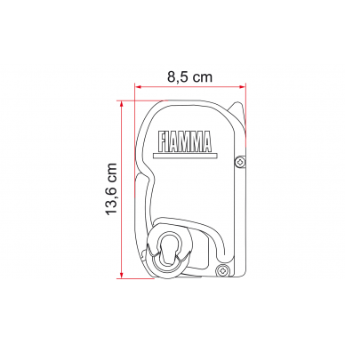 Fiamma F45s Awning Titanium Royal Grey 13