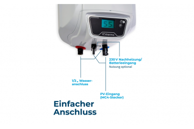 Fothermo fotovoltinis katilas 550 W  3