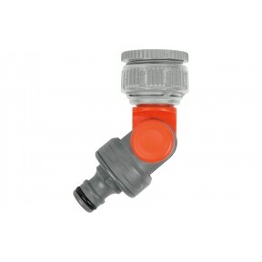 Gardena elbow tap piece for garden hose / hose reel