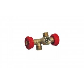 Gas distribution valve