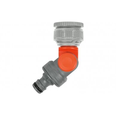 Gardena elbow tap piece for garden hose / hose reel