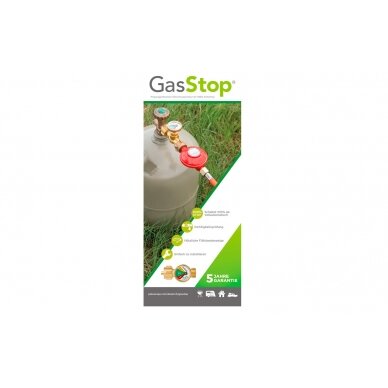 GasStop emergency shut-off valve for propane gas cylinders 2