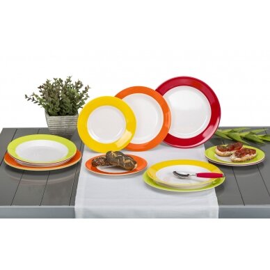 Gimex Rainbow melamine tableware set