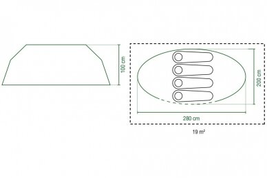 Greitai pastatoma palapinė Coleman GALIANO 4 6