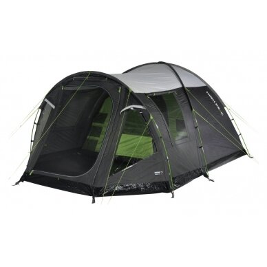 High Peak Santiago 5.0 dome tent with porch for 5 people 280 x 430 cm 1