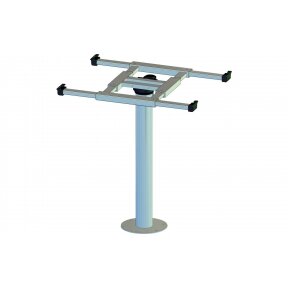 Ilse single column table frame aluminium