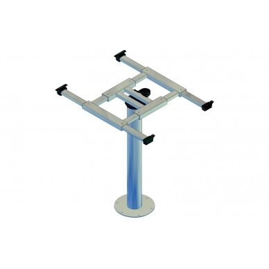 Ilse single column table frame aluminium