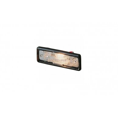 Installation licence plate light