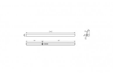 Jokon ZHBL 40s LED papildomas stabdžių žibintas 12 V / 3 W 2