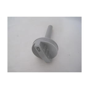 Knob, selector switch, silver grey