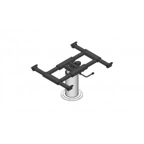 Lifting column with x/y movement and rotation